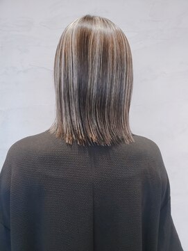 フォーカス 南流山店(FOCUS) 太めハイライト☆パッツンボブ