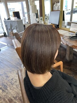 アート(art) 夏にもオススメ！白髪ぼかしハイライト