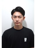 ツーブロックショート