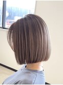 バレイヤージュ/グラデーション/バレイヤージュボブ