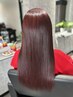 【色味を重視したい方に！】ブリーチなしダブルカラー×トリートメント