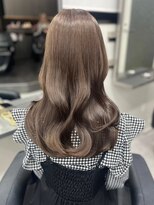ベレーザシェルト(Beleza scelto)&nbsp;11263艶髪マロンベージュ姫カットレイヤー韓国風巻きグレージュ