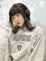 ジーナエス 札幌(Zina S) インナーカラー　外ハネレイヤー