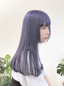 ニコ トウキョウ 渋谷(nico TOKYO) ラベンダーパープル/髪質改善/ダブルカラー/ケアブリーチ/20代