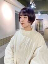 ハル ヘアスタジオ(haRu hair studio)&nbsp;ぱつっとショートボブ　10代/20代/30代/40代/50代