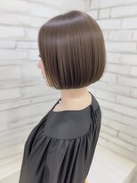 アビリタ(abilita)&nbsp;ショート　丸みボブ　再現性カット　透明感　アッシュ　30代40代
