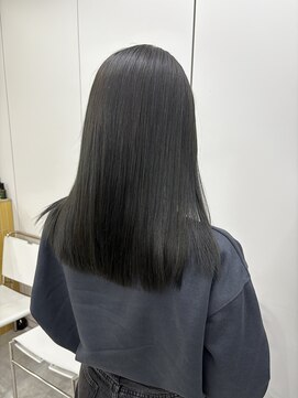 ディジョン(Dijon) 韓国顔まわりレイヤーカットグレージュオリーブベージュブラウン