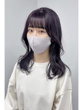 シュク 高円寺(SYUK) 大人可愛い/揺れる顔周りレイヤー/まとまる【kanna 高円寺SYUK】