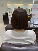 内巻きボブ