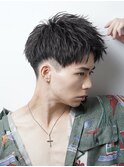 【alpha 新宿】ツーブロック×スパイキーショート