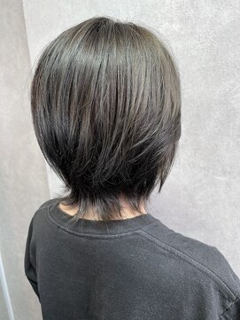 ロックス ヘアー ギャラリー(Rocks hair gallery) 赤みを抑えた透明感アッシュグレージュ