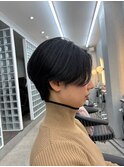 暗めカラー/ショート/前髪/レイヤー/髪質改善/縮毛矯正/北千住