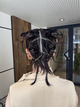 ユニコ(unico) ヘアアレンジ/カチモリヘア