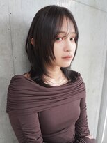 ホロン 池袋(HOLON)&nbsp;池袋HOLON/レイヤーカット/ハッシュカット/ミディアムヘア