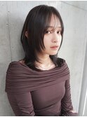 池袋HOLON/レイヤーカット/ハッシュカット/ミディアムヘア