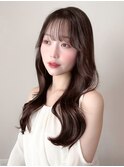 ・黒髪クラゲヘアーオリーブグレー小顔ココアベージュ &nbsp;&nbsp;&nbsp;&nbsp;&nbsp;&nbsp;&nbsp;&nbsp;