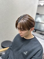 ナンバー エリュン 秋田店(N°Elune) 爽やかツーブロックセンターパート