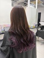 アライブ ハラジュク(ALIVE harajuku)&nbsp;ブリーチインナーバレイヤージュグラデーションカラー夕貴