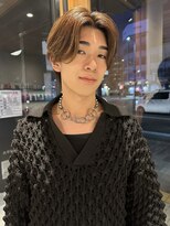 アルジャーノンシロ(ALGERNON shiro)&nbsp;センターパート/メンズカット/毛流れ【石川　駿之介】