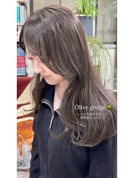 ザ パス(the path) 透明感オリーブグレージュ