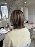 春のスッキリボブ