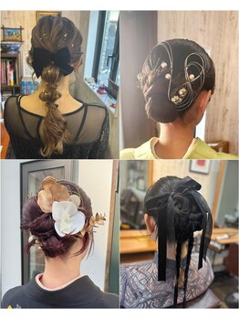 マルコ ヘア サロン(marco hair salon)の写真/特別なイベントに自信を！和髪から華やかパーティーヘアまで、理想を叶えます♪