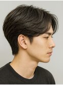 Haleニュアンスパーマリバースセンターパートフェザーパーマ原宿