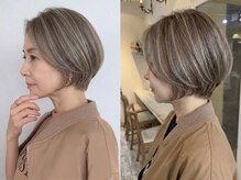 アズーア ヘアーアンドスパ(azure hair&spa)の雰囲気(白髪染め、脱白髪染め白髪ぼかしハイライトをお任せ下さい◎)