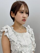 トレヘアー 京都 烏丸(tRe hair)&nbsp;ショート　ボブ　ウルフ　ブリーチ　レイヤーカット　イルミナ
