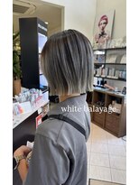 コレットヘア(Colette hair)&nbsp;☆エアータッチ　ホワイトグレー☆