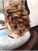 ゆる編みロングアレンジ