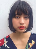 ベル 銀座並木通り店(Belle)&nbsp;大人かわいい　黒髪の小顔ボブ〔Belle銀座〕