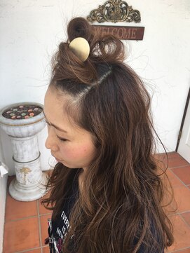 ゴッドヘアーアンドメイク 前橋元総社店(GOD Hair&Make) ちょこんとおだんご☆