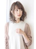 オリーブカラー×セミウェットウェーブ【摂津本山・芦屋】