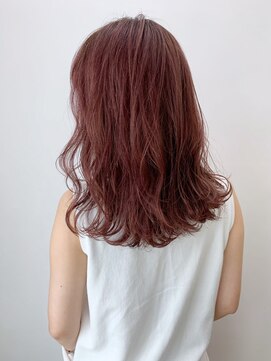 アイティー バイ アルバム 浦和店(IT by ALBUM) ピンクベージュ_ハイライトカラーオリーブカラー_ba243202