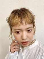 ナツヤ(NATSUYA)&nbsp;ゆるふわ前髪アレンジハーフアップ風