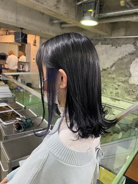 ヘアーデザイン アルエ(HAIR×design ARUE) インナーカラー×ラベンダー