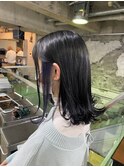 インナーカラー×ラベンダー