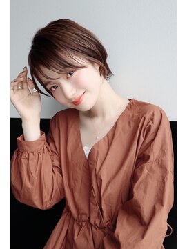 メモリーズ 銀座(Memories) イルミナカラー/カラー/ショートヘア/カット/前髪カット