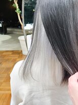 オブヘアーギンザ(Of HAIR GINZA)&nbsp;透明感ホワイトインナーカラー