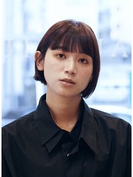 ビュートリアム 福岡(BEAUTRIUM) 乾かすだけで決まる前髪パッツンボブヘアー