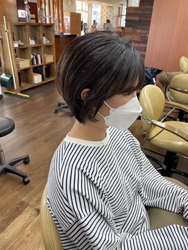 トップヘアー 本店(TOP HAIR) ナチュラル大人ショート/30代40代50代/倉敷