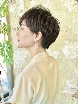 ロビー 表参道(ROBBY) スッキリ短めショート／前髪あり／表参道／30代40代50代