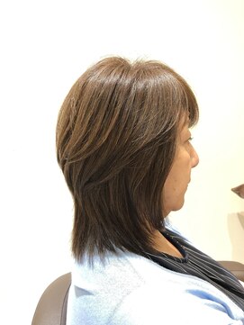 ユニックス イオンモール川口前川店(UNIX) 【大人女性スタイル】ミディアム☆ミドルレイヤースタイル