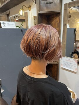 ベソ(Beso) ハイライトころんとボブ/ふんわりショートボブ/ハンサムショート