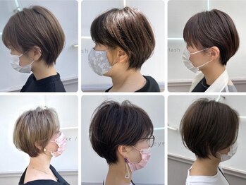 リズ 都島店(Lis)の写真/【都島駅5分/半個室SALON】ショートヘアはお任せ下さい!高いカット技術であなたに似合う最旬STYLEをご提案!