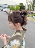 浴衣ヘアセット