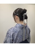 卑弥呼シニヨンアレンジ