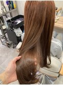 艶フルカラー　明るめオレンジブラウン