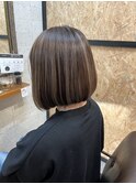 白髪ぼかし細めハイライト